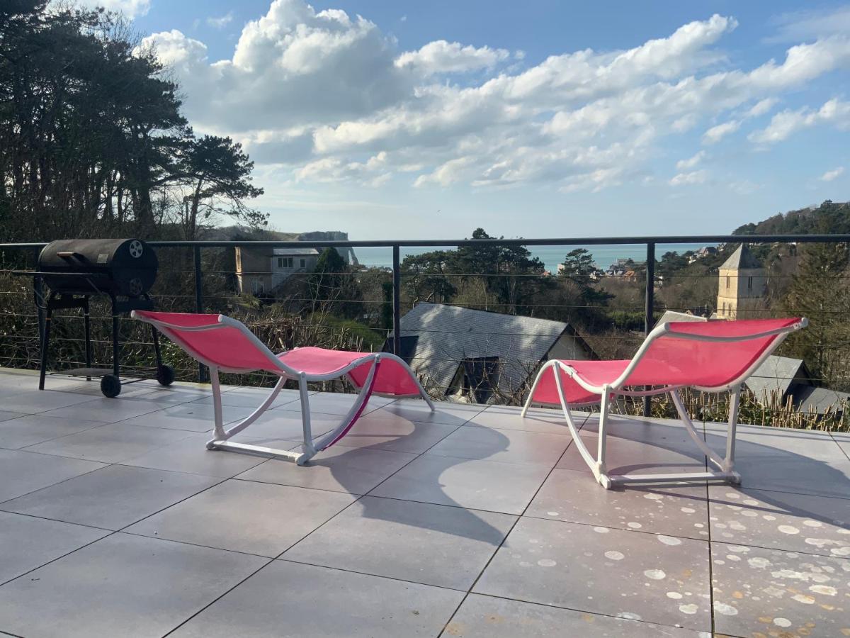 Villa Panorama, Vue Mer Et Falaises D Exception Étretat Exteriér fotografie