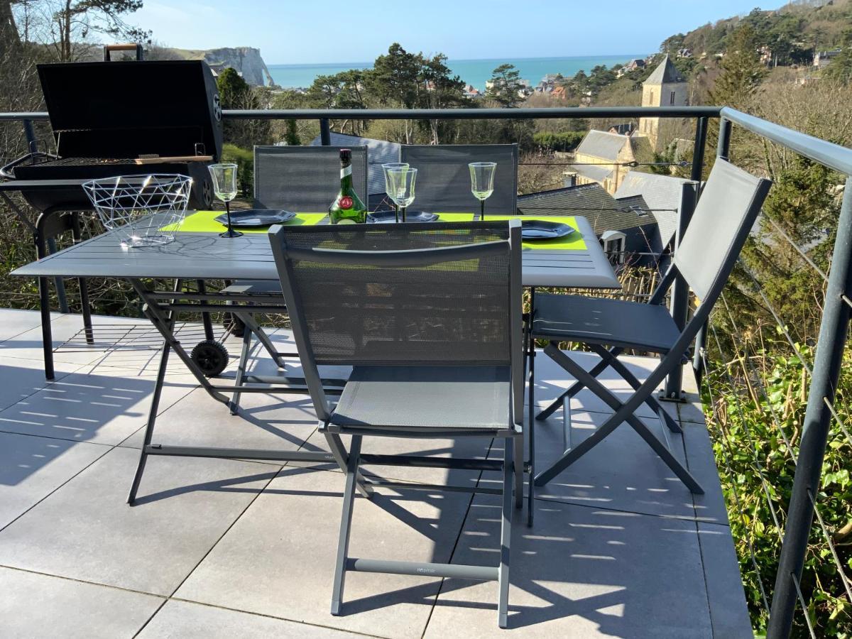 Villa Panorama, Vue Mer Et Falaises D Exception Étretat Exteriér fotografie