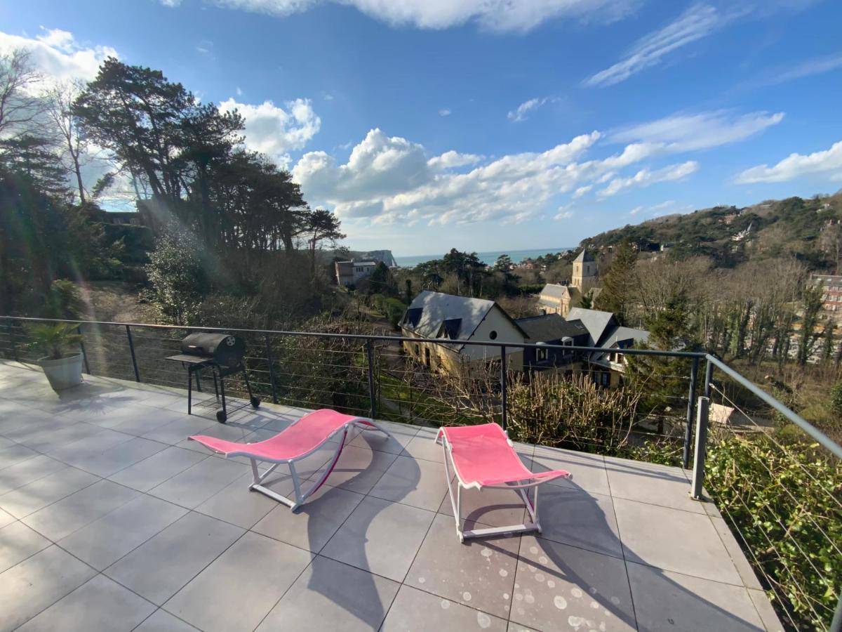 Villa Panorama, Vue Mer Et Falaises D Exception Étretat Exteriér fotografie
