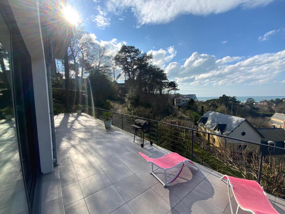 Villa Panorama, Vue Mer Et Falaises D Exception Étretat Exteriér fotografie