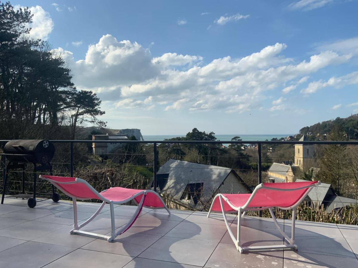 Villa Panorama, Vue Mer Et Falaises D Exception Étretat Exteriér fotografie