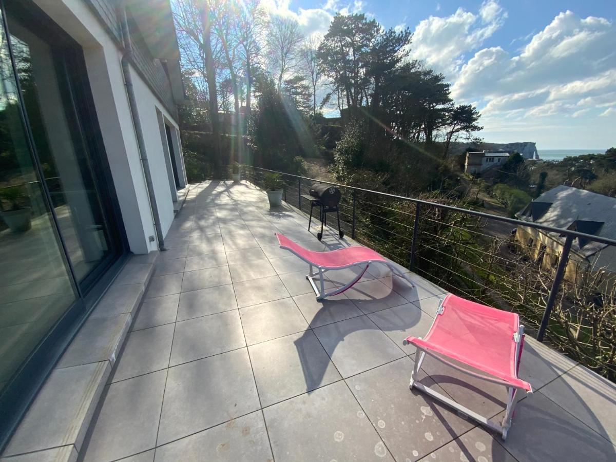 Villa Panorama, Vue Mer Et Falaises D Exception Étretat Exteriér fotografie
