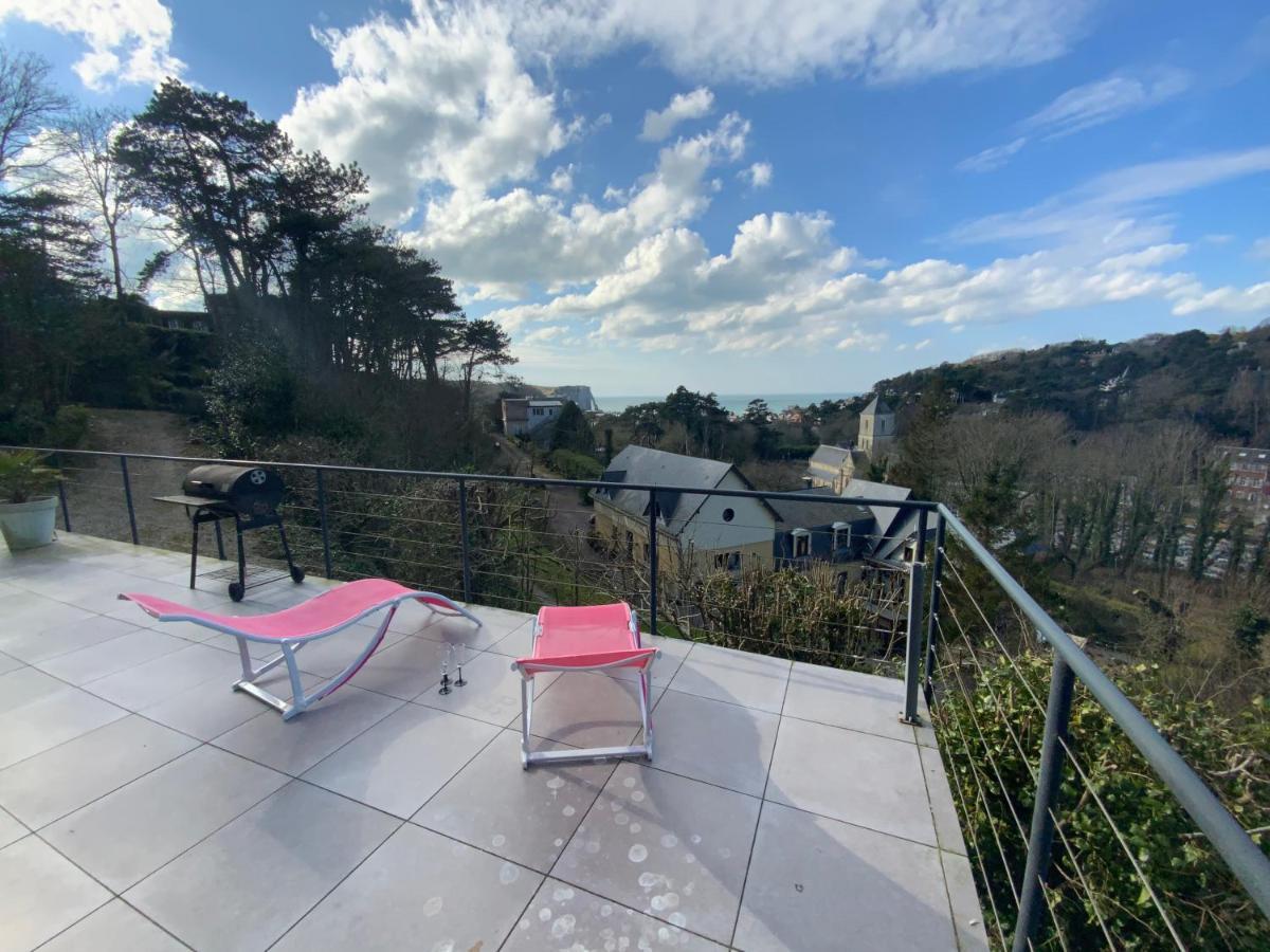 Villa Panorama, Vue Mer Et Falaises D Exception Étretat Exteriér fotografie