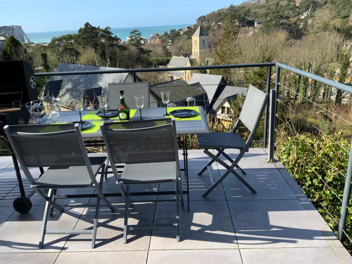 Villa Panorama, Vue Mer Et Falaises D Exception Étretat Exteriér fotografie